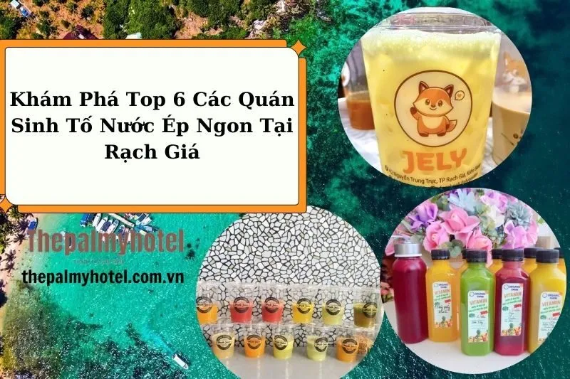 Khám Phá Top 6 Các Quán Sinh Tố Nước Ép Ngon Tại Rạch Giá