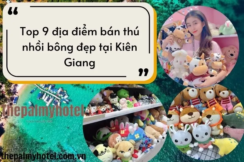 Top 9 địa điểm bán thú nhồi bông đẹp tại Kiên Giang